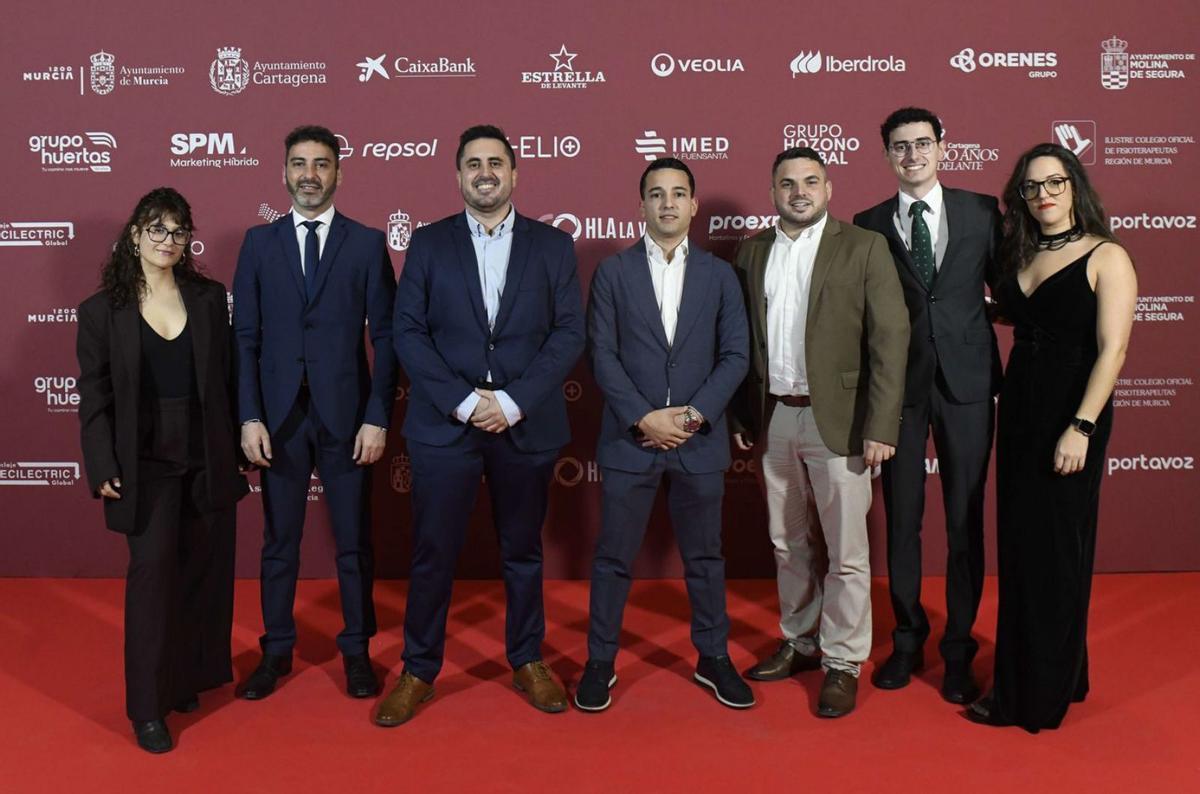 El equipo de SPM Marketing Híbrido, presente en la gala. | ISRAEL SÁNCHEZ