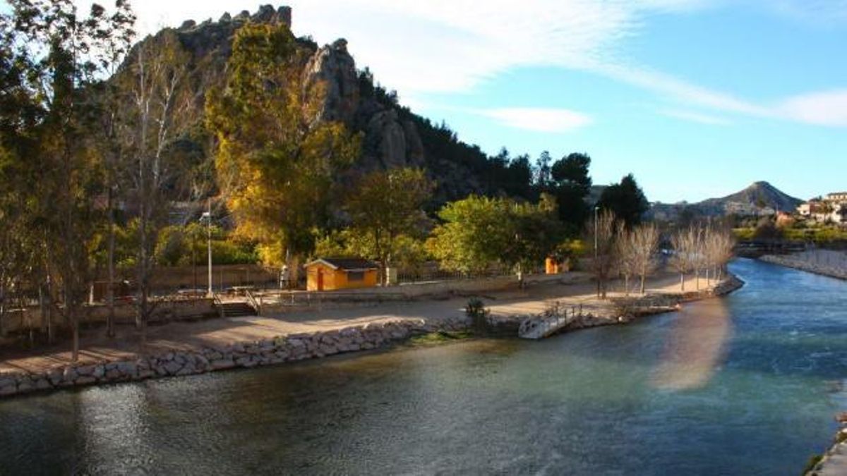 La playa fluvial del arenal