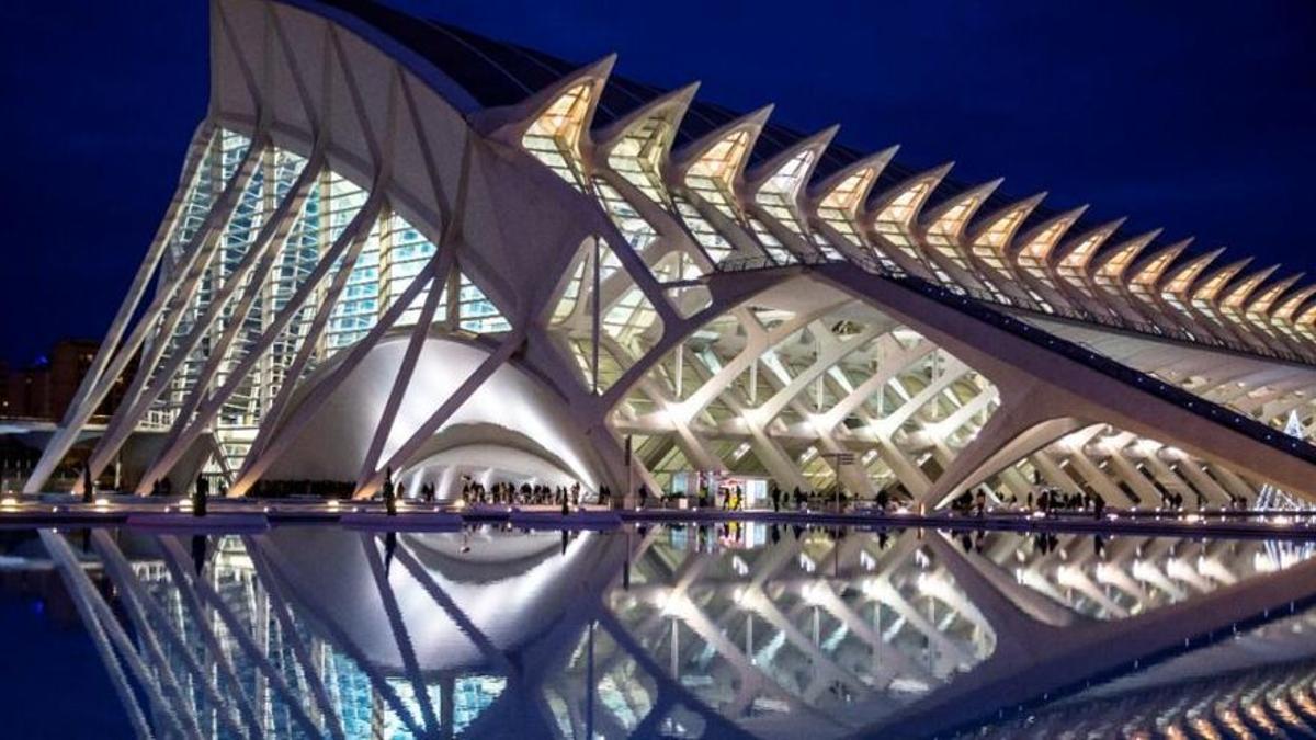 La Ciutat de les Arts i les Ciències.