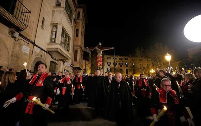 Prozession am Gründonnerstag in Palma