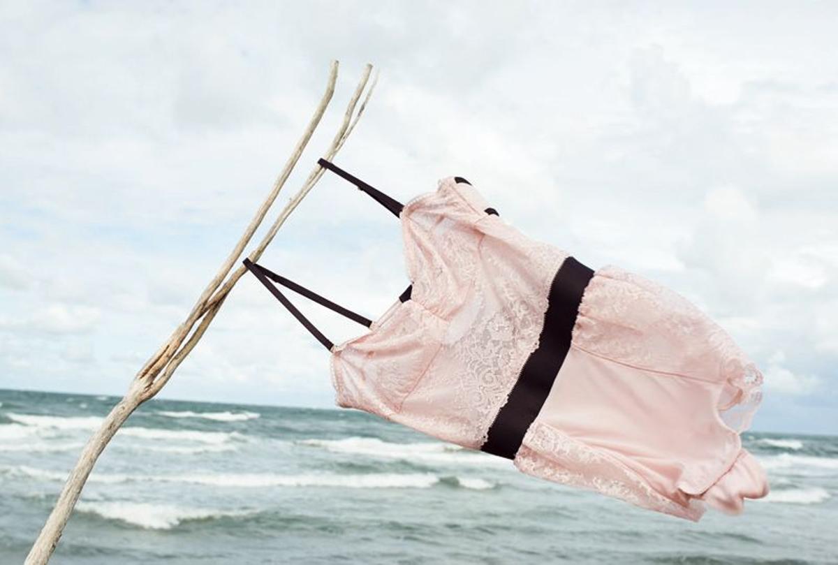 Helena Christensen, colaboración, lencería, diseñadora, fotógrafa, Triumph, modelo