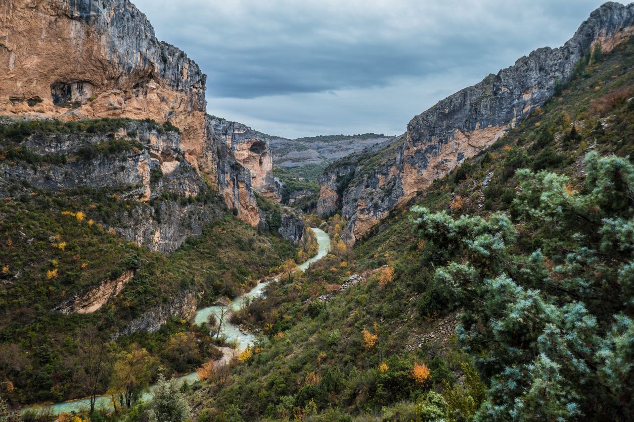 Río Vero en la Sierra de Guara, Huesca.