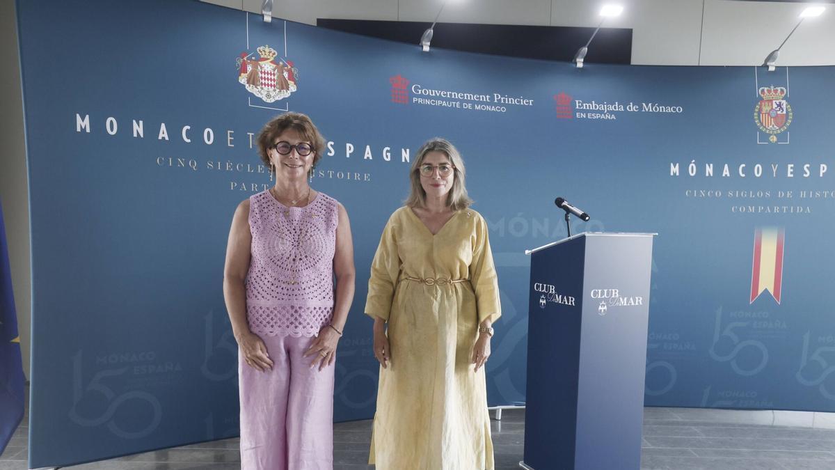 El Club de Mar acoge la exposición ''Mónaco y España: cinco siglos de historia compartida"