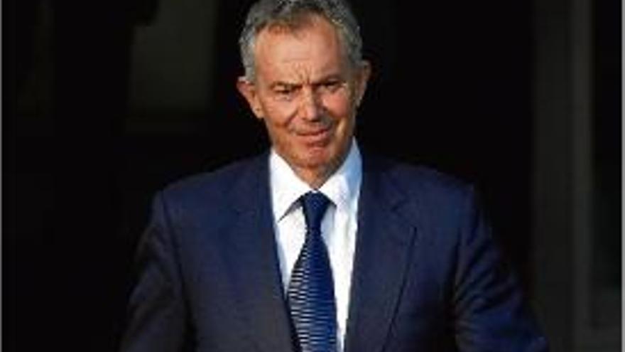 L&#039;exprimer ministre britànic, Tony Blair.