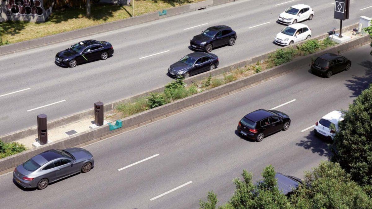 Radares en las carreteras