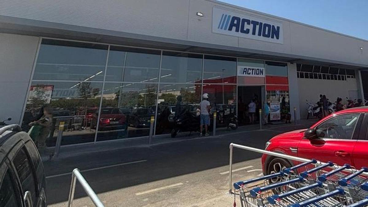 Tienda Action del nuevo parque comercial Bogaris Sevilla Norte.