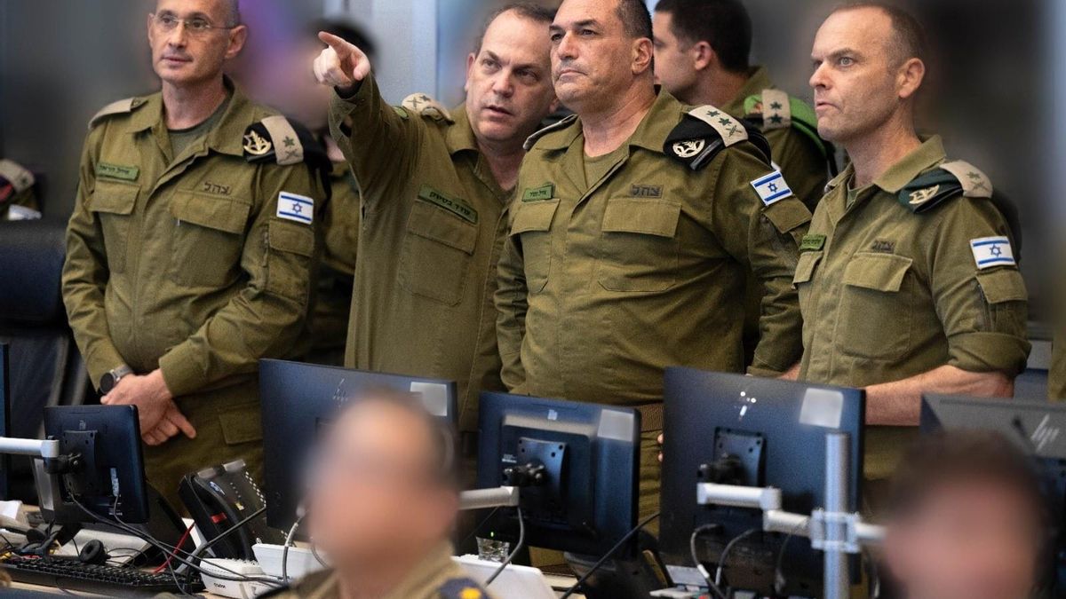 El Estado Mayor israelí observa operaciones contra Irán