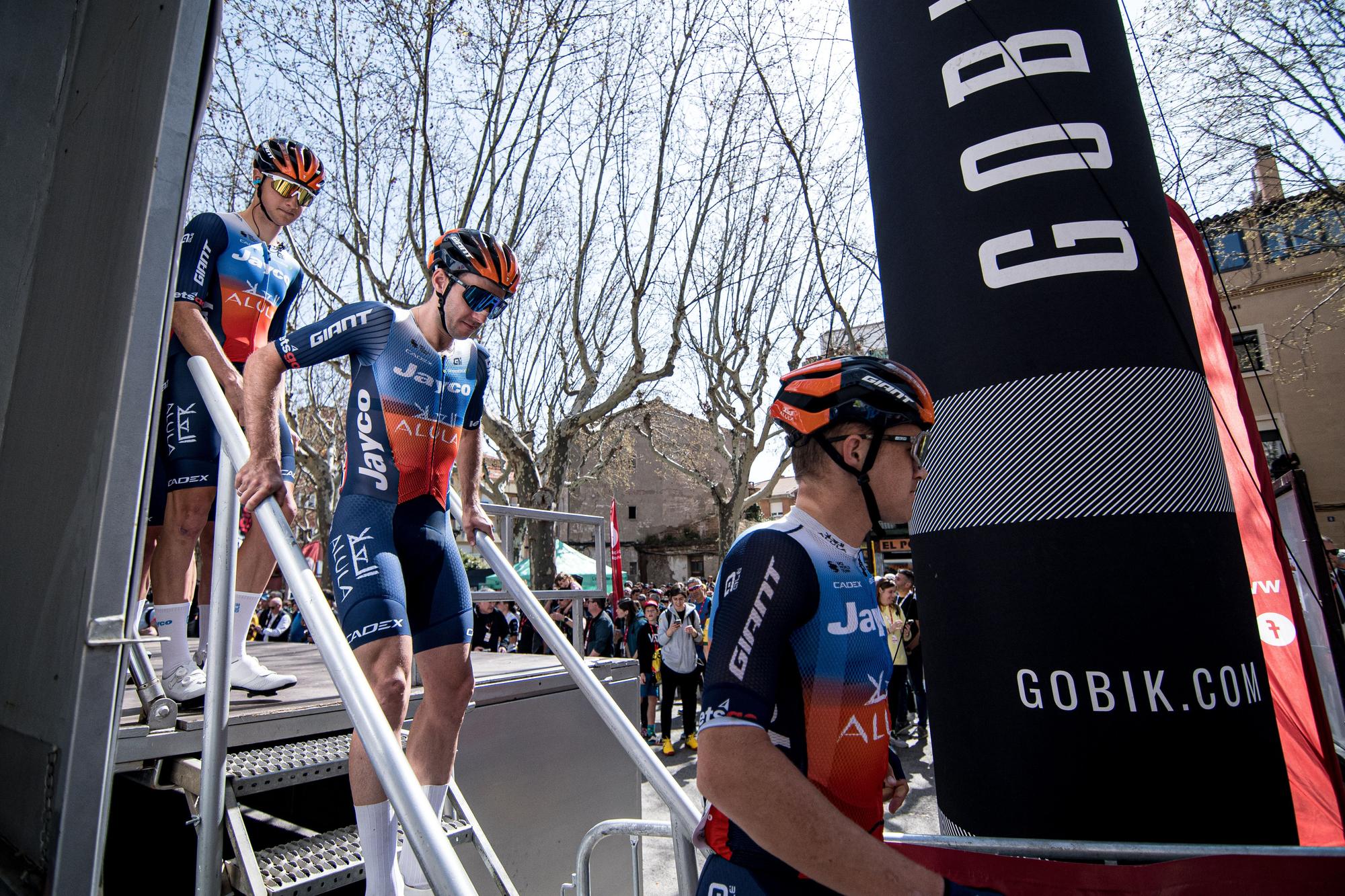 BERGA . PASSEIG DE LA INDUSTRIA . LA VOLTA CATALUNYA . ETAPA 6 BERGA QUERALT