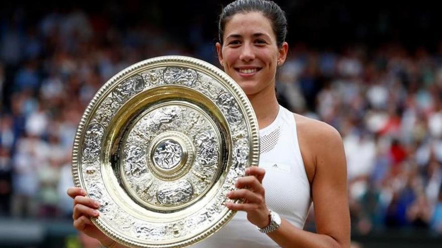 Garbiñe reina en Wimbledon