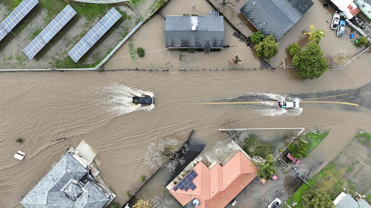 Inundaciones en California