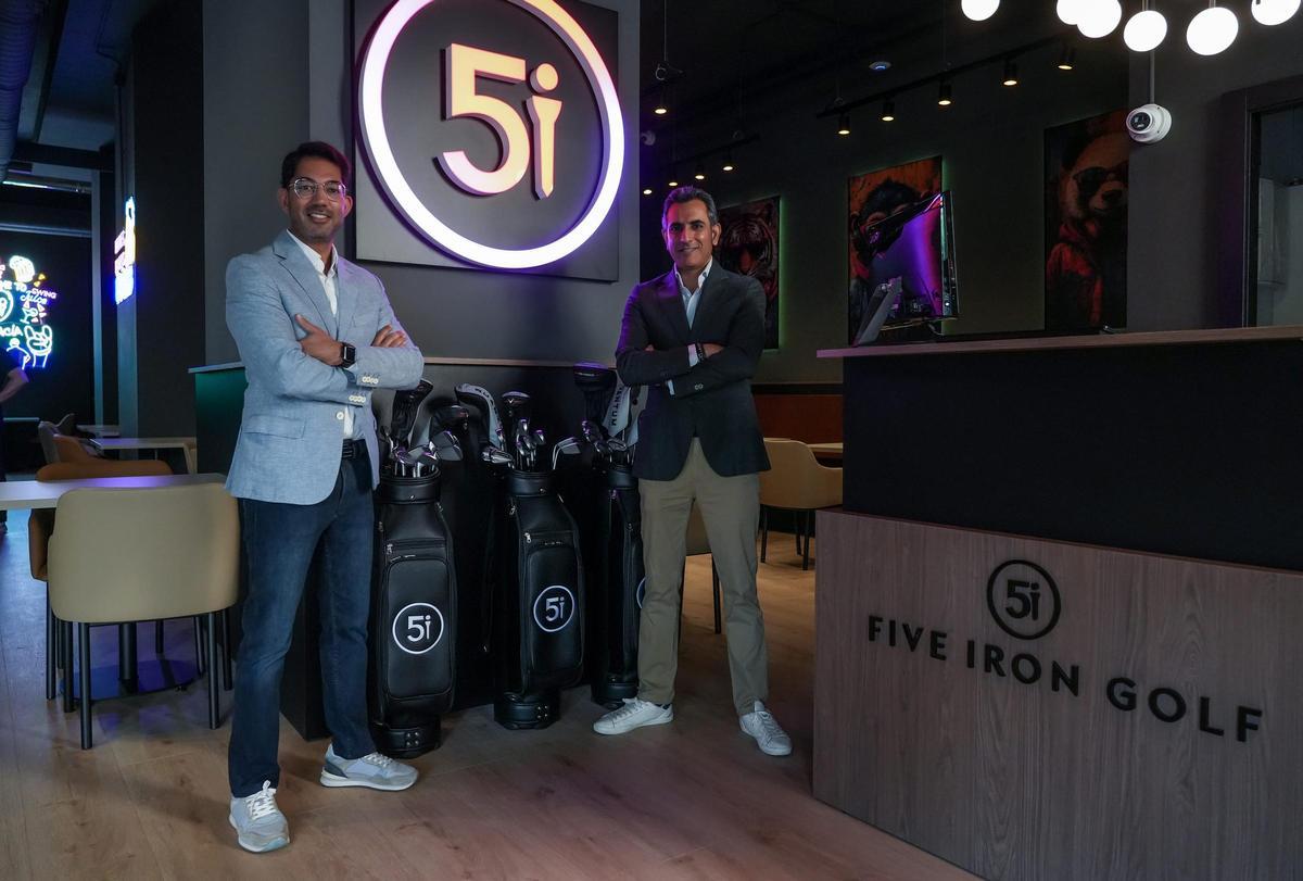 Victor Amarnani y Sunil Mahtai fundadores de Five Iron Golf Iberia