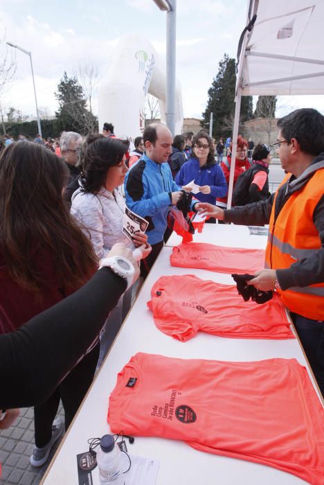 Cursa contra el càncer a Salt organitzada per Oncolliga