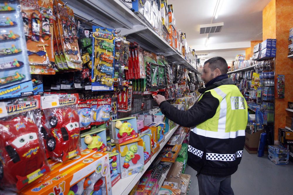 Inspeccions de joguines durant la campanya de Nadal