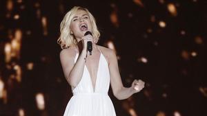 La russa Polina Gagarina, a la primera semifinal d’Eurovisió.