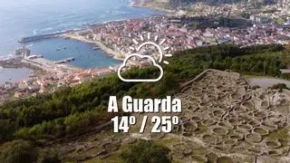 El tiempo en A Guarda: previsión meteorológica para hoy, jueves 11 de junio