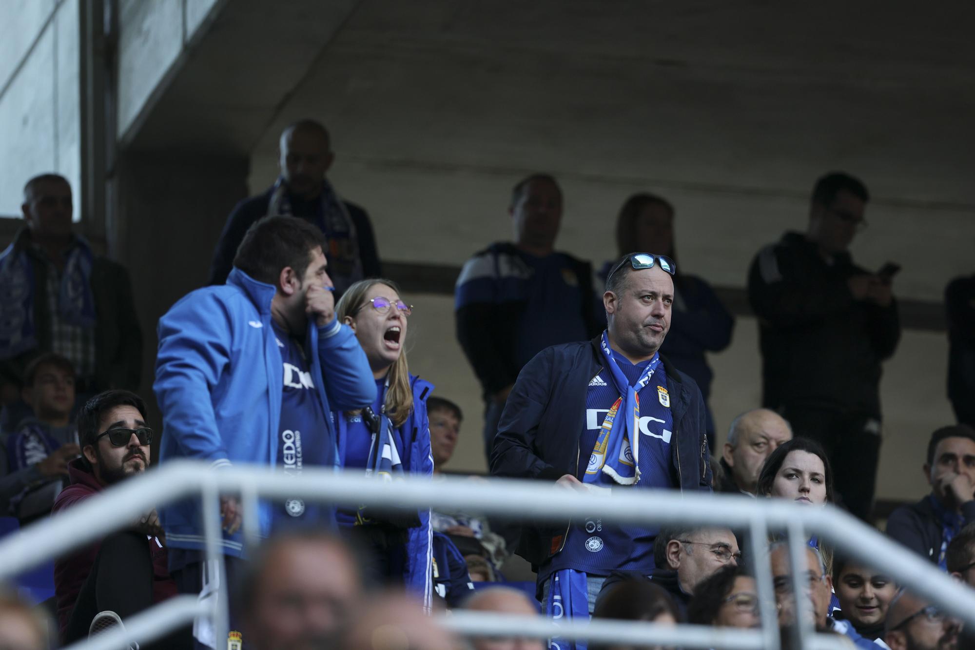 En imágenes: así fue el encuentro entre Real Oviedo y Granada en el Tartiere