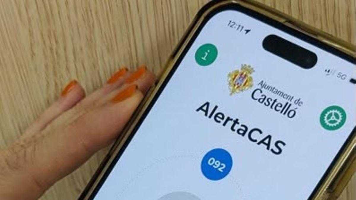 Imagen de la aplicación AlertaCAS.