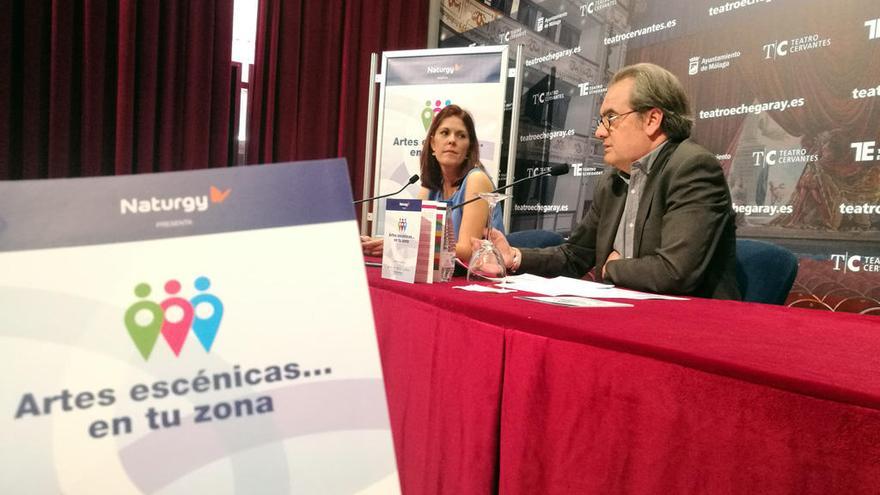 Noelia Losada y Juan Antonio Vigar, en la presentación del programa.