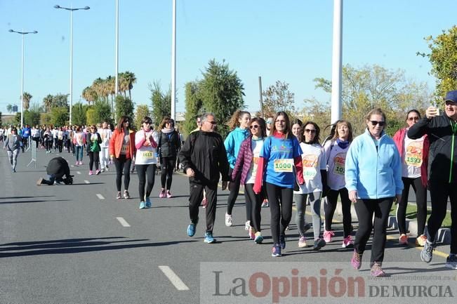 Carrera popular AFACMUR y La7TV en La Alberca: senderistas
