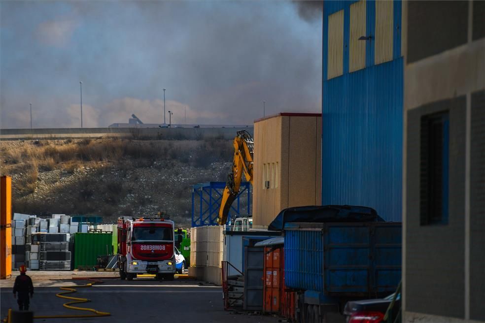 Incendio en el PTR de La Cartuja