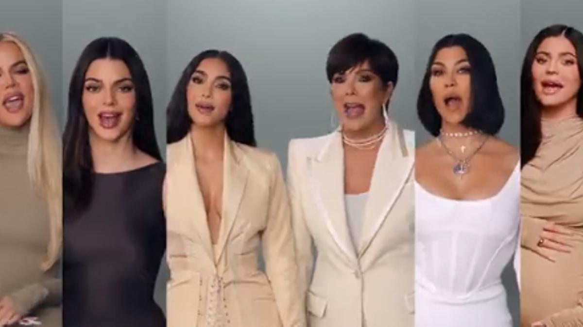 Khloé, Kendall, Kim, Kris, Kourtney y Kylie, las Kardashian al completo.