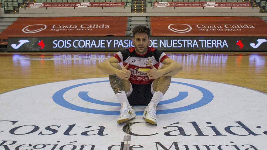 Pol Pacheco, en el Palacio de los Deportes