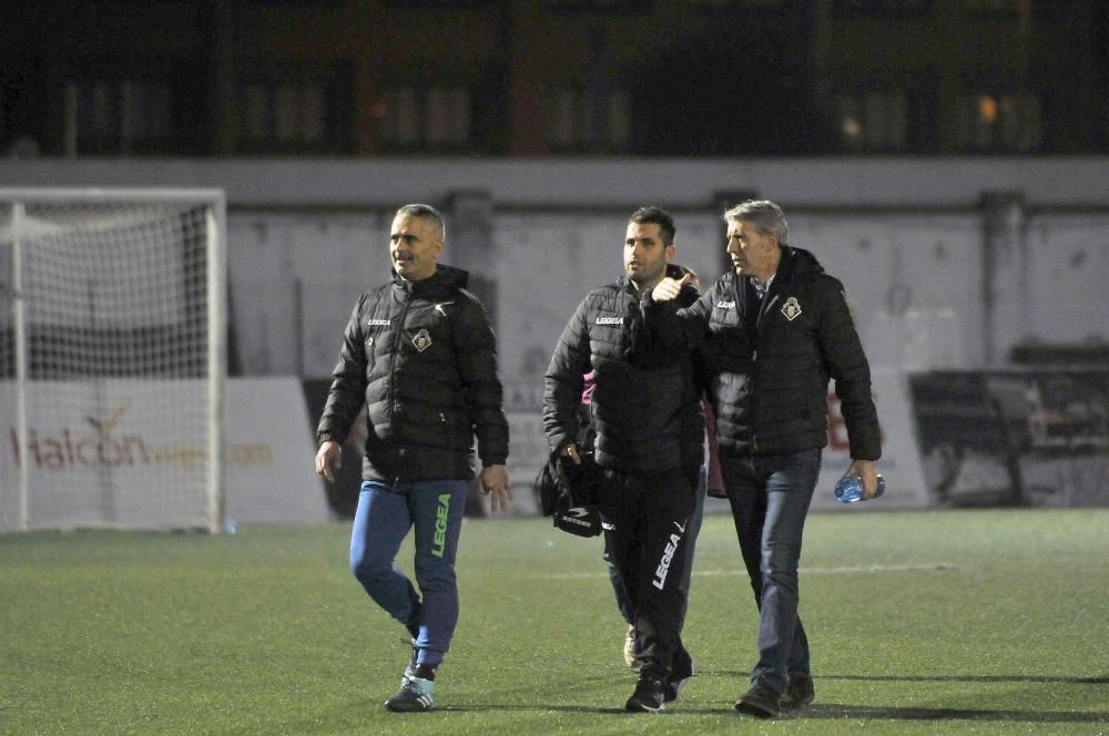 El partido entre el Caudal y el Izarra, en imágenes