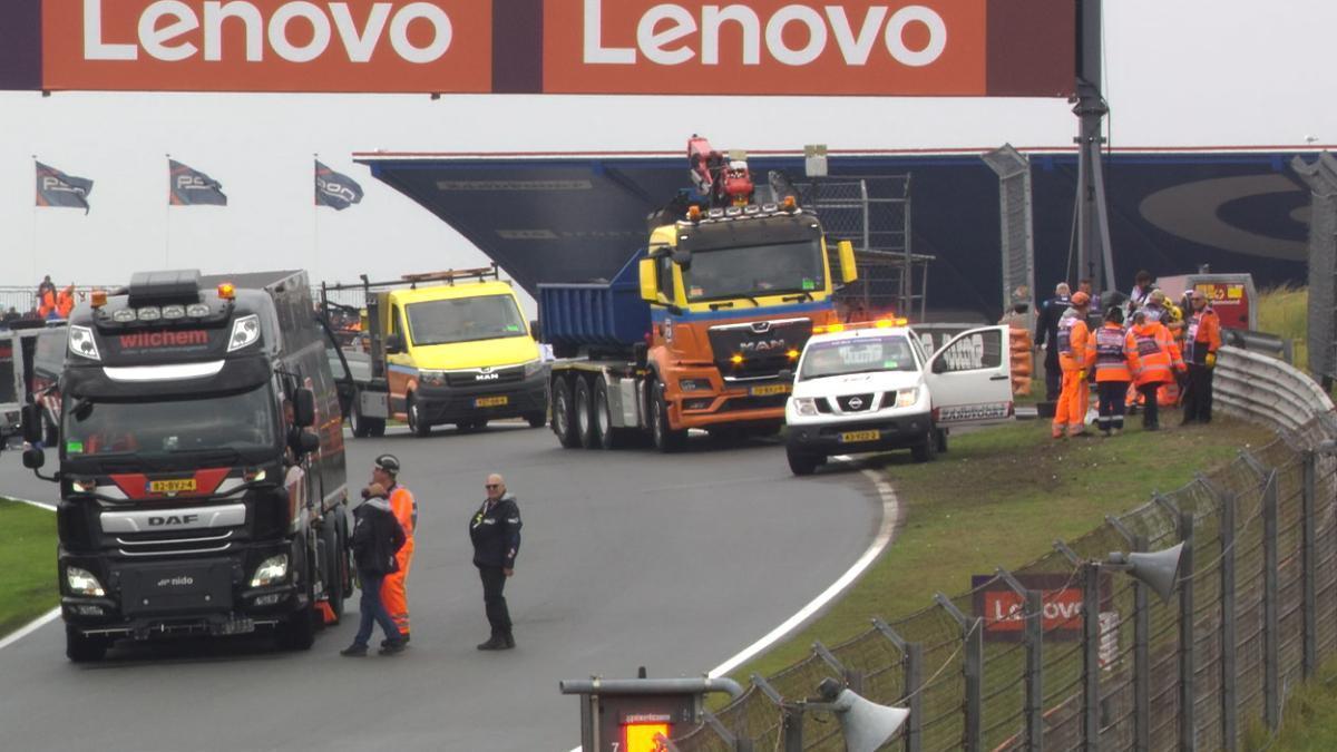 El accidente de Sargeant arruina los Libres 3 de Zandvoort, que lidera Gasly