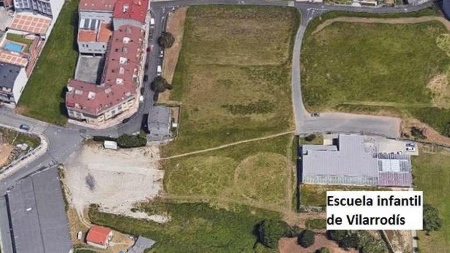 Parcela en la que el Concello pretende crear esta zona de ocio.