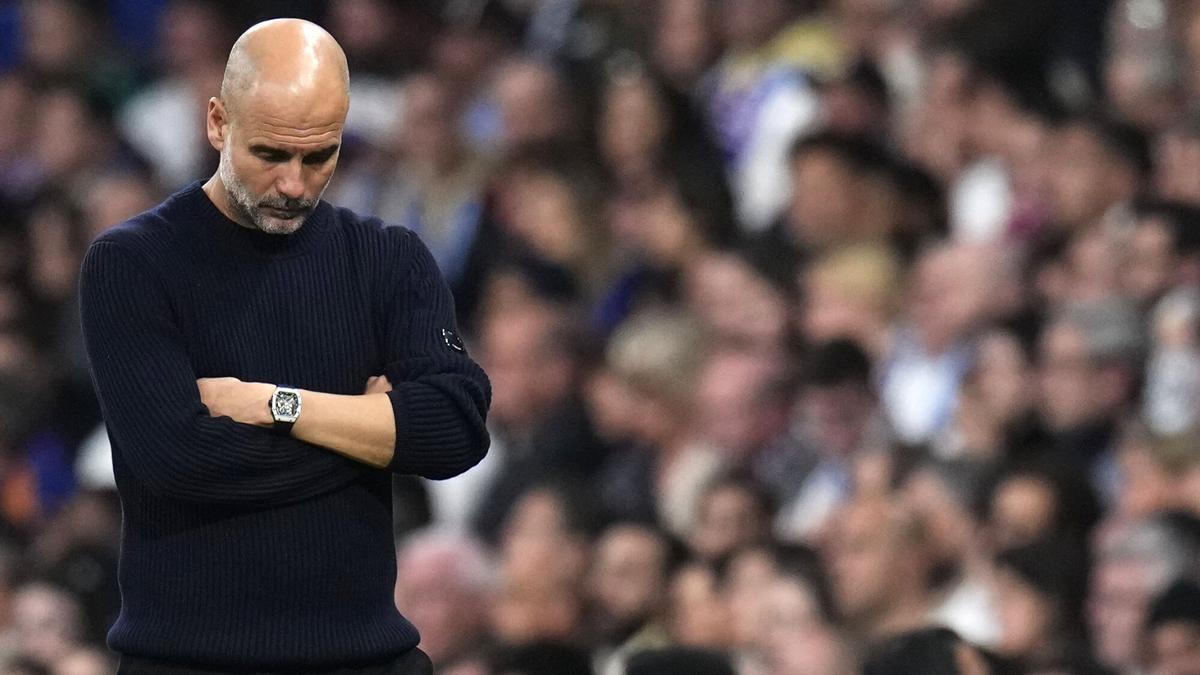 Pep vive días complicados al frente del Manchester City