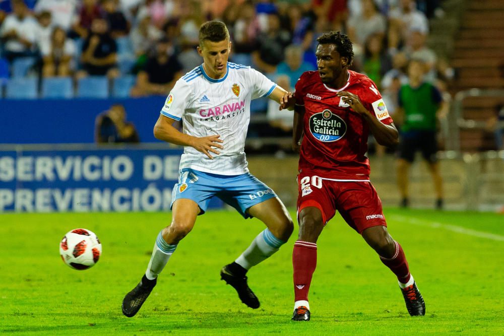 El Dépor cae en Zaragoza y deja la Copa