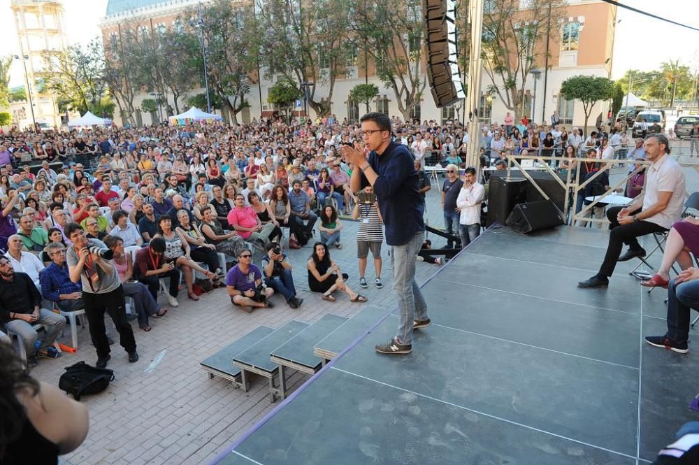 Mitin de Íñigo Errejón en Murcia