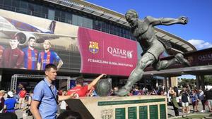 Qatar dejará de aparecer en la fachada del Camp Nou.