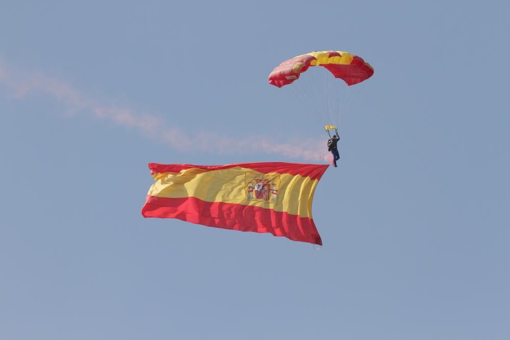 El Rey preside el festival aéreo de la Academia del Aire en Murcia