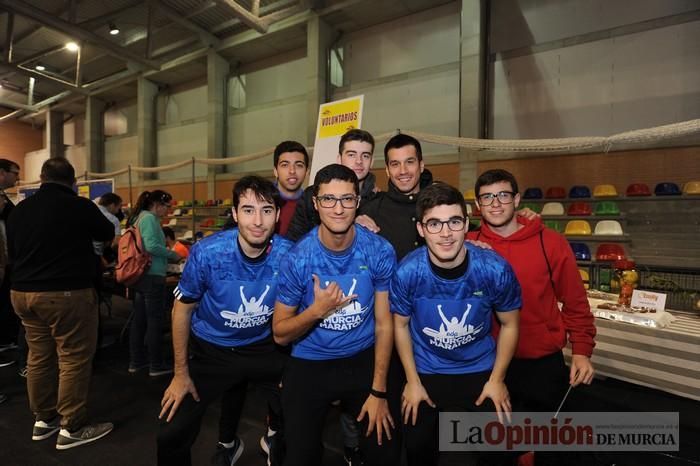 Entrega de dorsales de la Maratón de Murcia