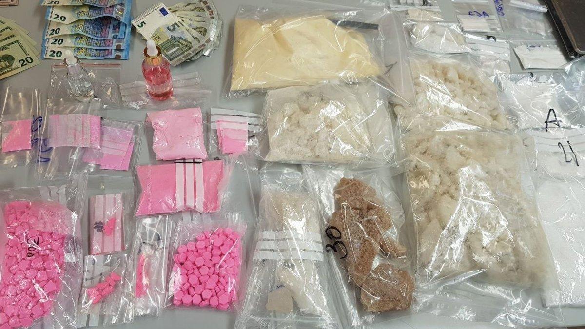 Algunas de las drogas implicadas en la práctica del 'chemsex'.