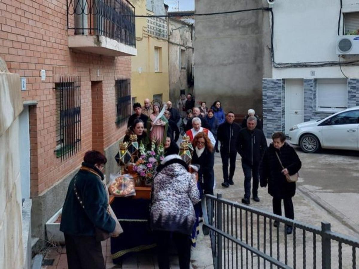 Procesión de Santa Águeda.  | SERVICIO ESPECIAL