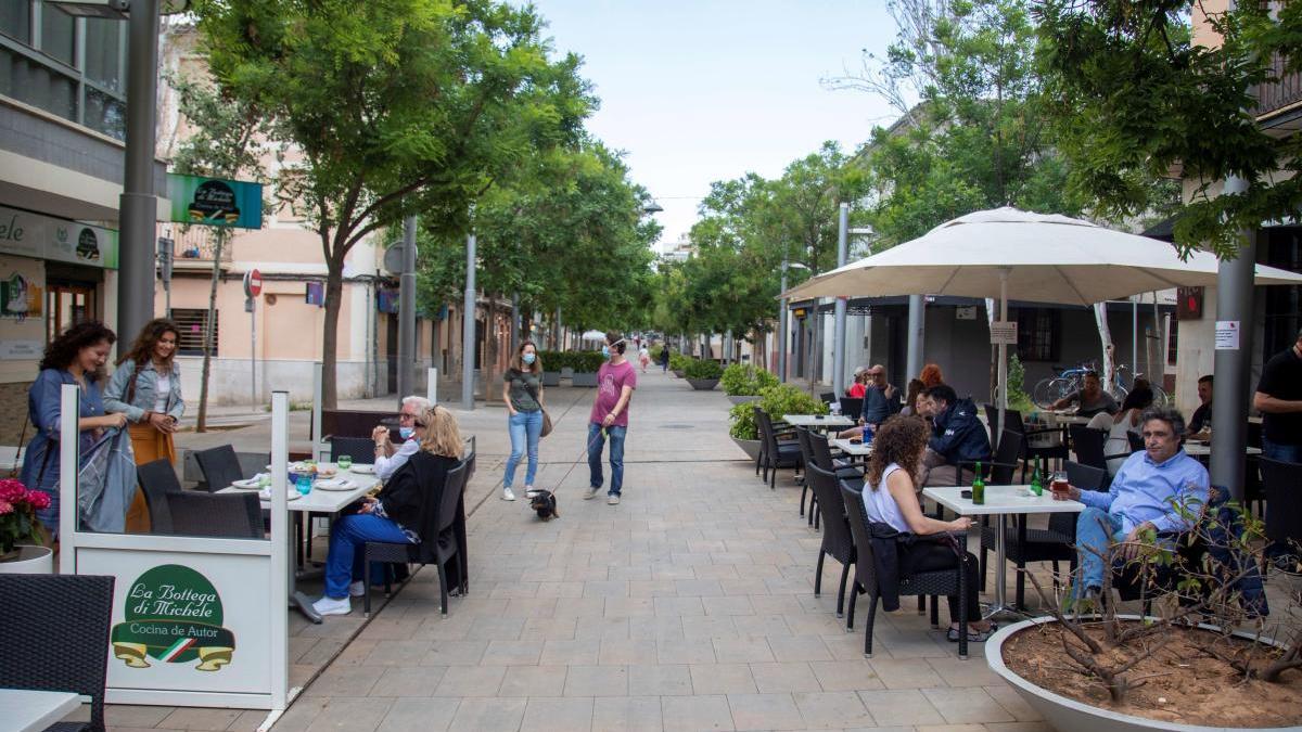 Terraza en Palma.