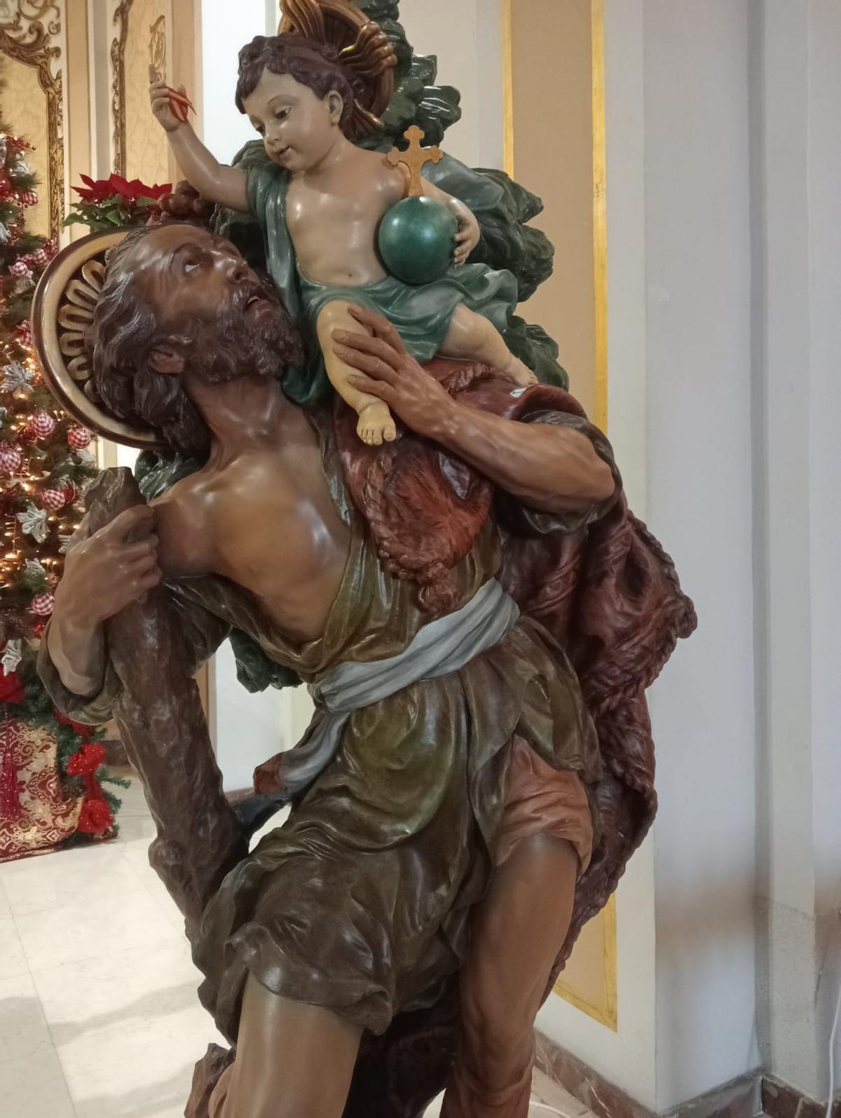 Imagen del escultor valenciano Enrique Galarza Moreno-