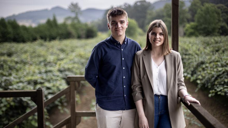 ASTURIANOS EN PRAVIA: Silvia y Pablo Lechado