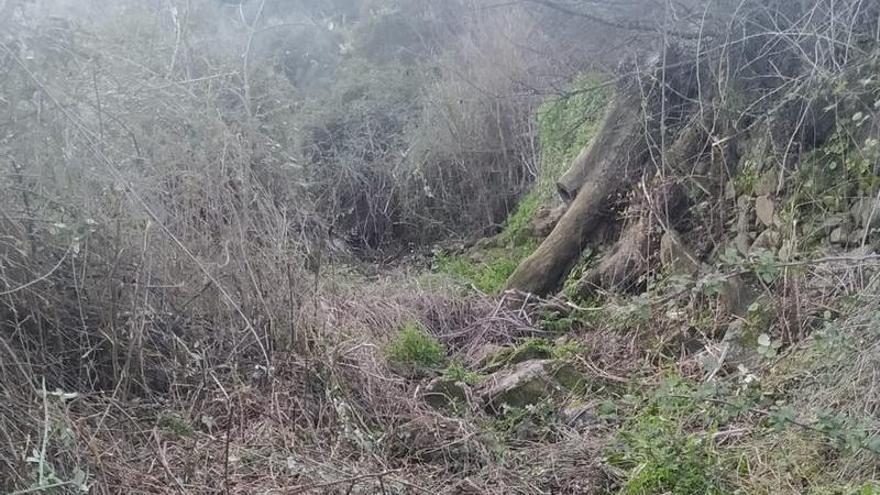 Zona de los Cerros por donde está previsto que pasen las motos.