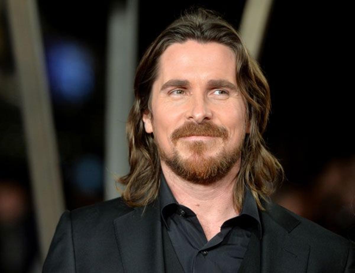 Christian Bale, con melena