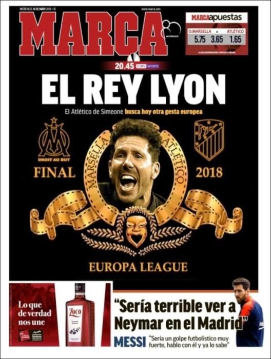 El futuro de Rodrigo, la rajada de Messi sobre Neymar y la final de la Europa League, éste 16 de mayo