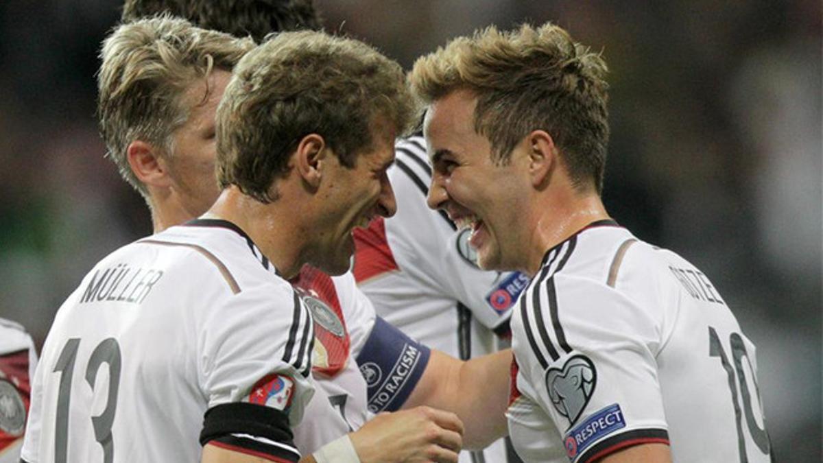 Alemania derrotó a Polonia con goles de Müller y Götze (2)