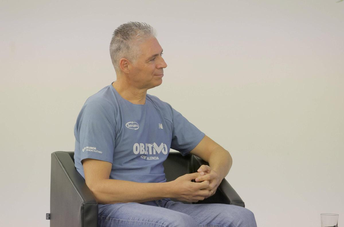 José Garay, entrenador del Cárnicas Serrano y de los planes de entrenamiento del Maratón.