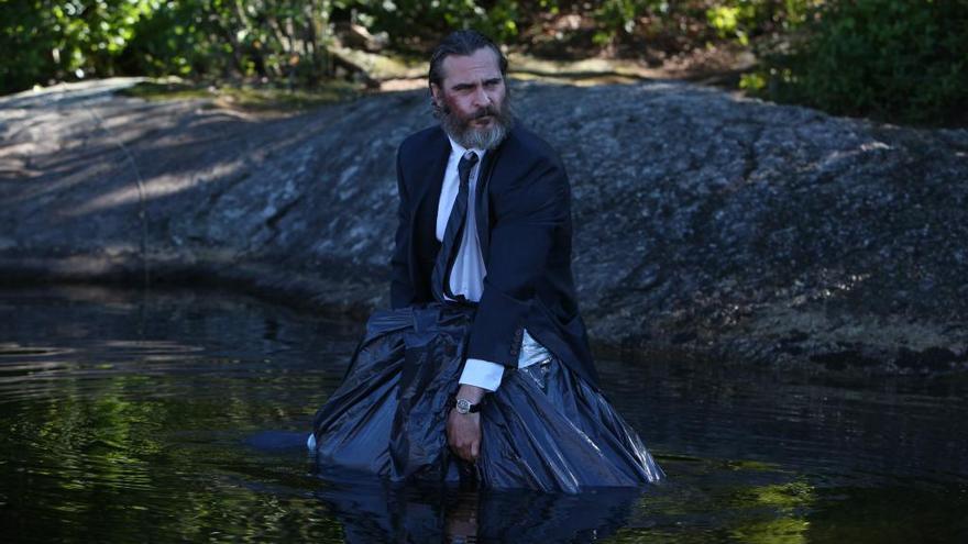 L&#039;actor Joaquin Phoenix una escena del film.