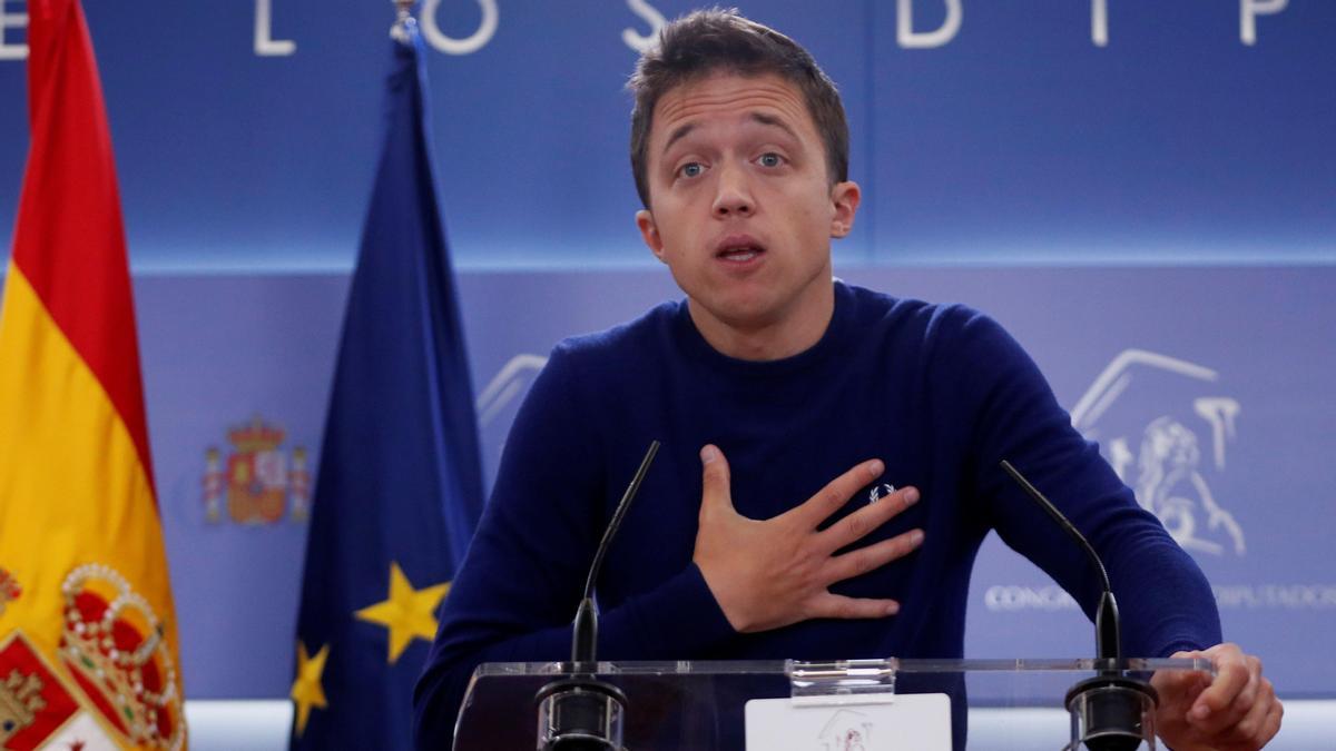 El líder de Más País, Iñigo Errejón.