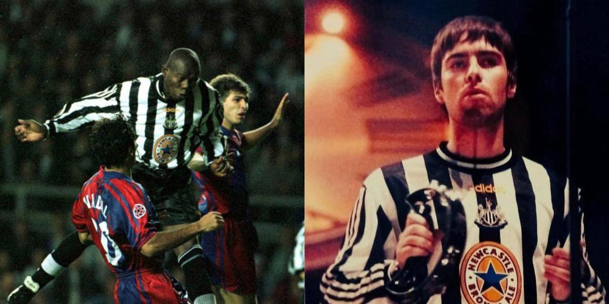 El día que Oasis se vistió del Newcastle tras tumbar al Barça: "Liam Gallagher cantaba los goles de Asprilla"
