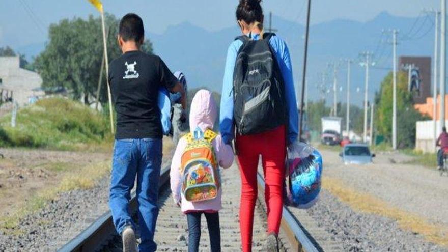 Más de 2.000 niños inmigrantes viajaron solos en México durante 2018