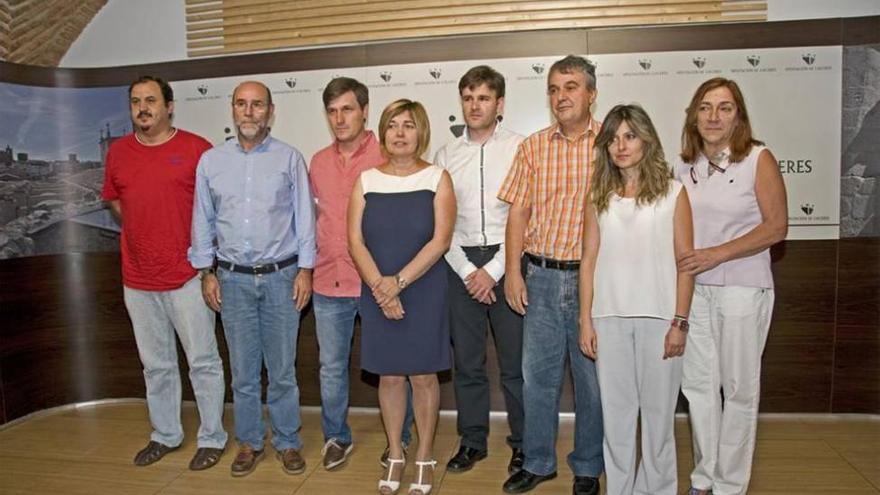 Grande y Beltrán coordinarán todas las áreas de peso de la Diputación de Cáceres